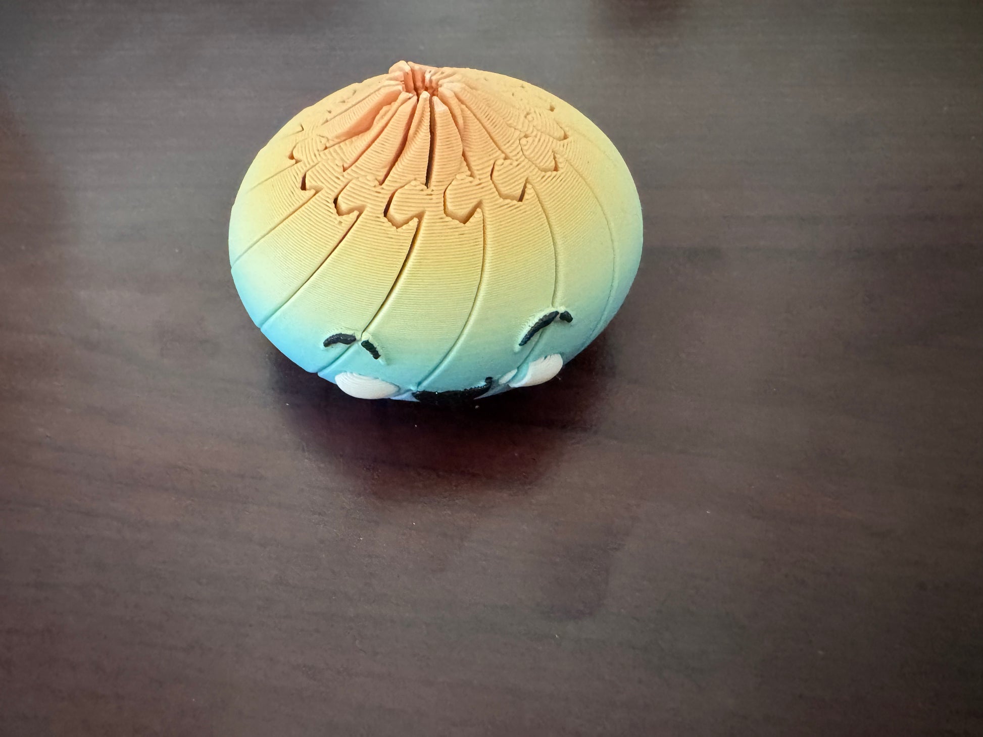 Flexi Spiral Dumpling 3D printed articulated fidget product photo
